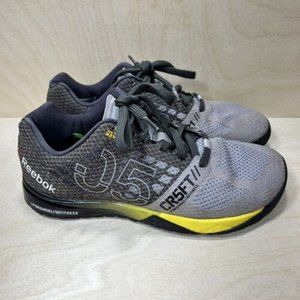 Reebok CR5FT Crossfit Athletic Sneaker Gray/Black Womens Size 8